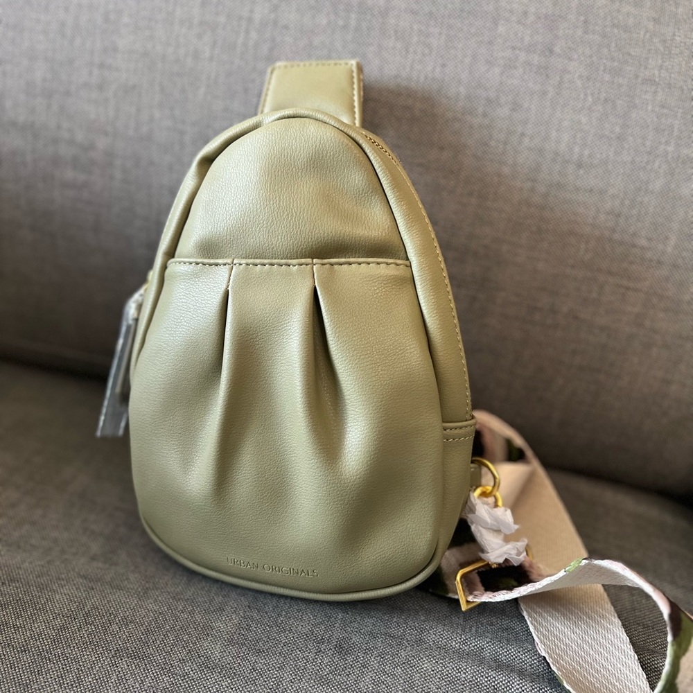 Urban Promise Olive Green Sling Crossbody Bag (NWT)